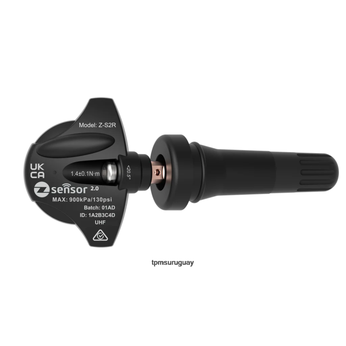 Sensor tpms de repuesto para Ford oe - oe p/n 4l2z1a150bb, 4l2z1a150ba frecuencia 433mhz ZFZL100 - Bandenspanning Sensor Bmw vástago de válvula de goma